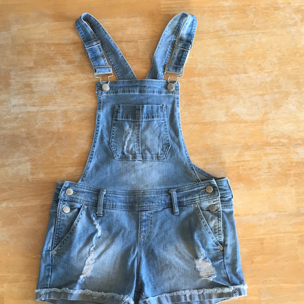 Overall Shorts